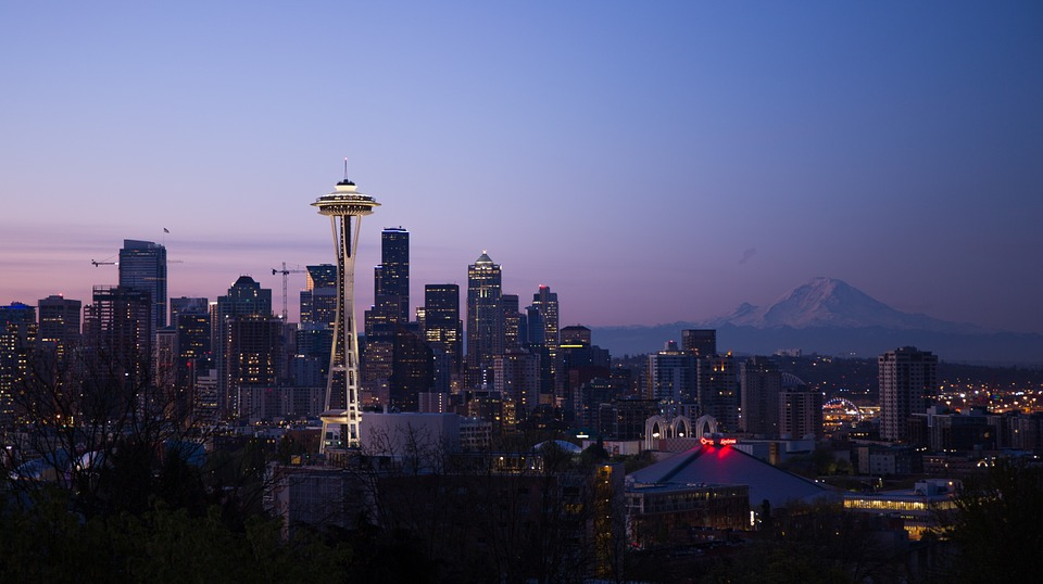 Seattle at Dusk - Pixabay