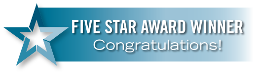 Five Star Real Estate Agent Congratulations Banner