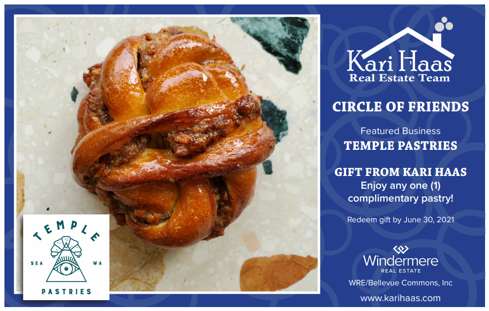 Temple Pastries COF Card