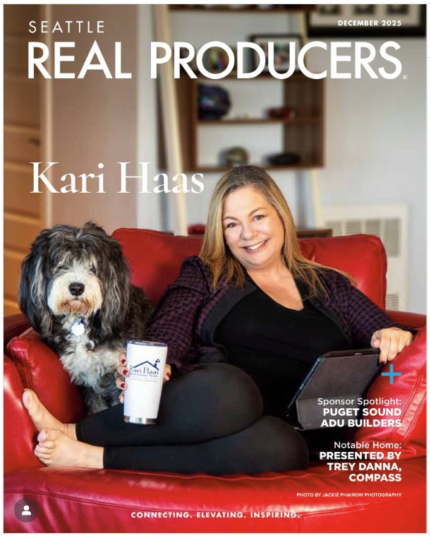Kari was featured for the 2025 December article of Real Producers (Click to read article)